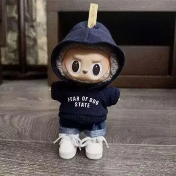 15cm Labubu 연모자 스웨터 드레스 인형 옷 갈아입기 세트!