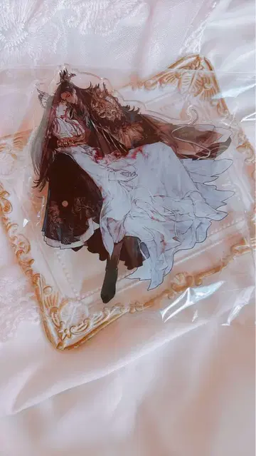 니하와 그의 화이트 고양이 스승 아크릴 스탠드