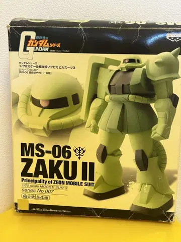 1/72 소프트 비닐 모빌슈트 자쿠 II 건담 소프트 비닐 피규어