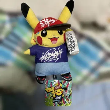 시부야 피카츄 봉제 인형