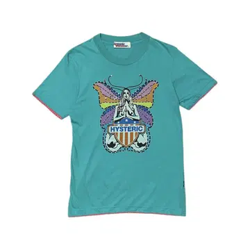 Hysteric Glamour 티셔츠 y2k 버터플라이 스터드