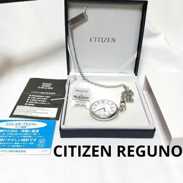 CITIZEN REGUNO 전파 시계 스테인리스 소재