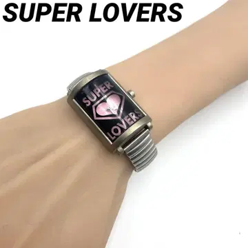 레어템 SUPER LOVERS 손목시계 아날로그 남녀 공용 유니섹스
