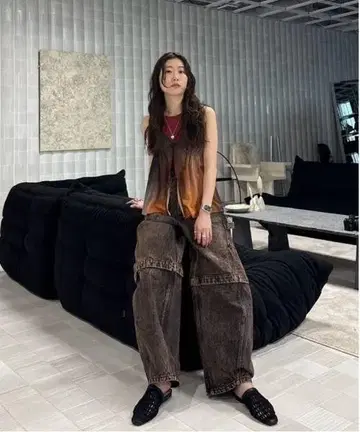 AmeriVINTAGE MEDI 2WAY REMOVE DENIM 팬츠