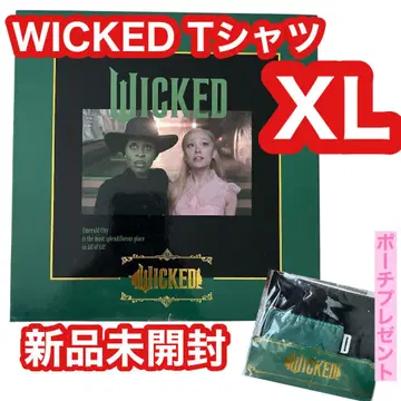 미개봉 새상품 WICKED 영화 티셔츠 선물 파우치