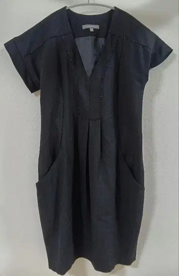 LAURA ASHLEY 블랙 원피스 UK 10