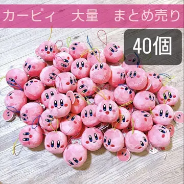 40개 대량 별의 커비 커비 페이스 마스코트 게임 인기 japan