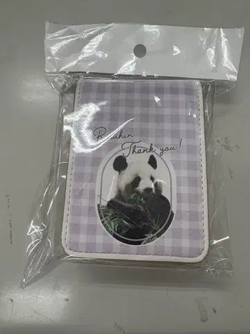 새상품 어드벤처 월드 고마워요 팬더 패밀리 요하마 립 파우치