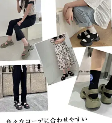 스포츠 샌들 블랙