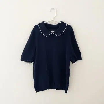 자라 파이핑 니트 탑 S 사이즈 자라
