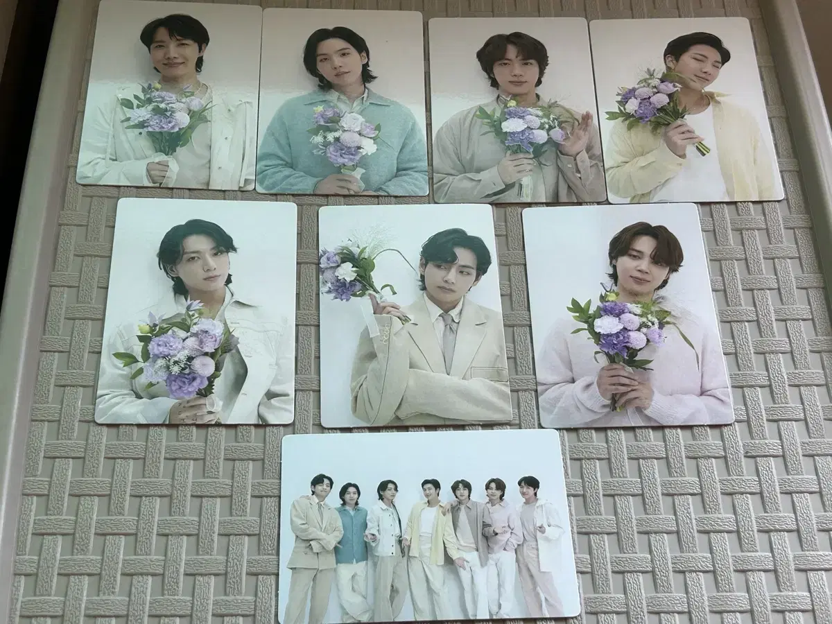 방탄 아미 멤버쉽 키트 포카 세트