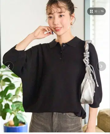 프릭스스토어 썸머 니트 반팔 피케 셔츠 프리 사이즈