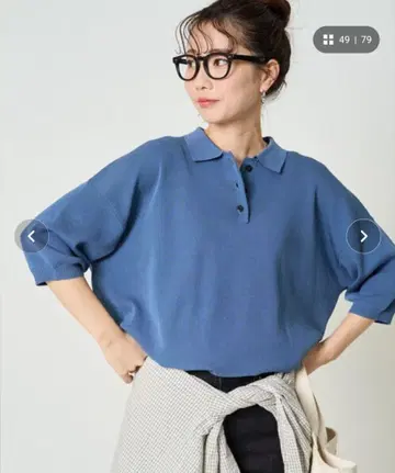 프릭스스토어 썸머 니트 반팔 피케 셔츠