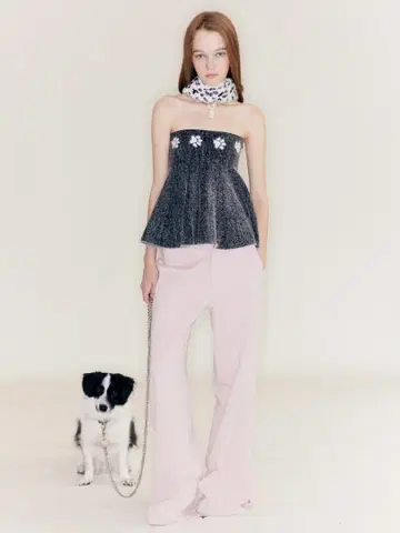 Nodress 스커트 튜브탑 상의 2way M 사이즈