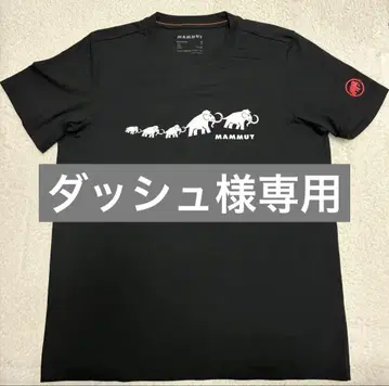 MAMMUT 블랙 티셔츠 L 사이즈