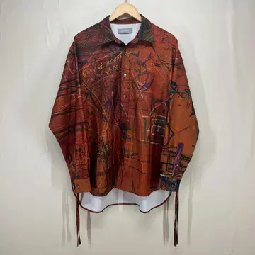 위자드 L/S PRINT SLIT SHIRTS (오렌지/L)