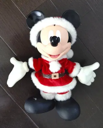 미키 마우스 산타 클로스 봉제 인형 약 22cm