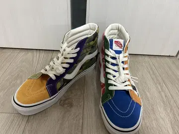 Vans Sk8-Hi 멀티 컬러 스니커즈