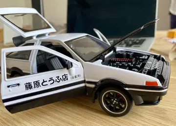 1/24 머리글자 D AE86 후지와라 두부점 합금제 미니카