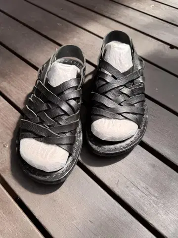 6/30까지 trippen Swamp black 35 22.5cm 샌들