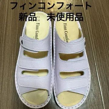 새상품 Finn Comfort 샌들 라벤더 사이즈 38 (24cm)