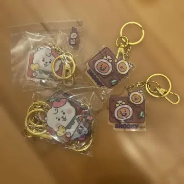 스무디 캐릭터 키링 7개 세트