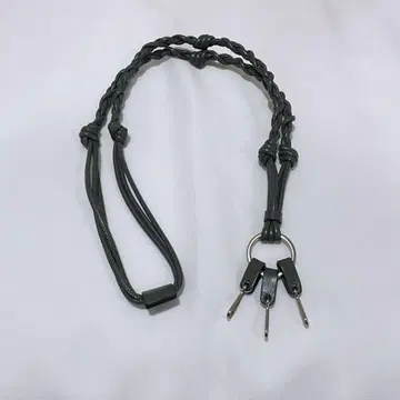 JILSANDER 키링 탱글 목걸이 그레이