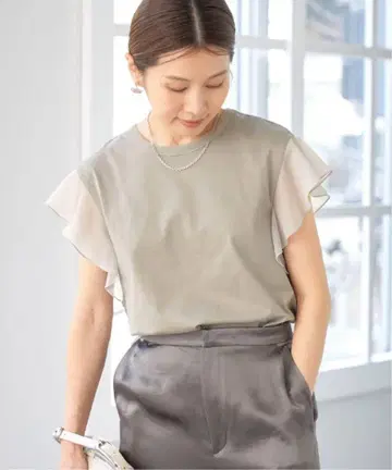 IENA 이에나 시어 슬리브 풀오버