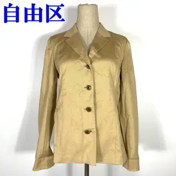 자유구 캐주얼 테일러드 자켓 베이지 40 C1216