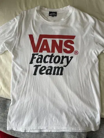 VANS Factory Team 티셔츠 화이트