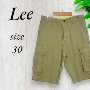 Lee 리 카고 하프 팬츠 숏팬츠 베이지 812