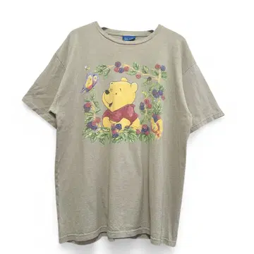 디즈니 반팔 티셔츠 푸우 POOH 90s USA 441