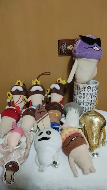 오사와리 탐정 나메코 재배 키트 마스코트 묶음 판매와 찻잔