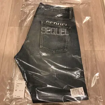 SEQUEL SQ-25SS-PT-07 L 사이즈 데님