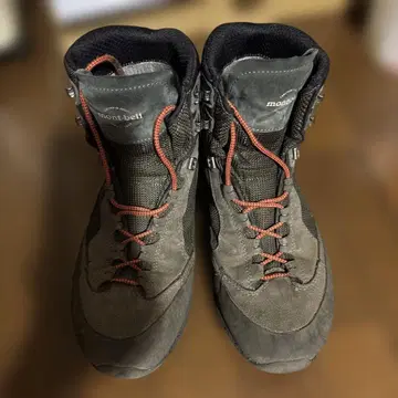 mont-bell 27.0 와이드 하이컷 등산화 그레이