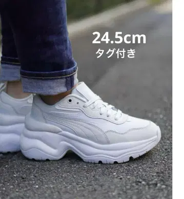 [시착만 가능] PUMA 푸마 우먼 시리아 웨지 스니커즈 통굽