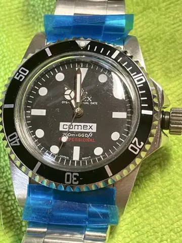 COMEX 커스텀 MOD 화이트 서브 NH35A 빈티지 돔 방품