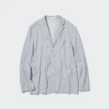 유니클로] 린넨 블렌드 자켓 M