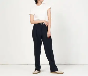 shinzone 크라이슬러 팬츠 네이비 P0