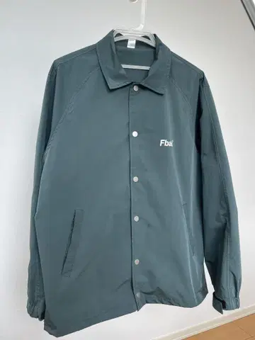 Fbak 다크 그린 나일론 자켓