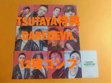 세븐틴 TSUTAYA DAREDEVIL 트레이딩 카드 12종 컴프