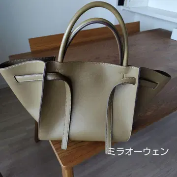 미라 오웬 올리브 그린 핸드백