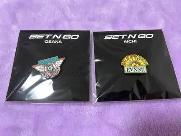 EVNNE 'SET N GO' 투어 핀 배지 오사카 아이치 2개 세트