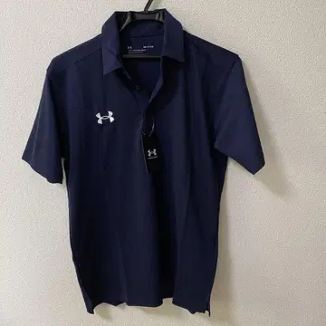 새상품 Under Armour 언더아머 네이비 피케 셔츠 S/M
