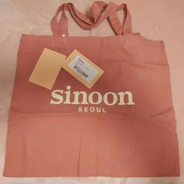 [새상품] 한국 한정판 sinoon 시누 토트백 에코백 L