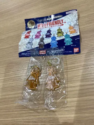 Mr. friendly 오렌지 2개 세트 반짝반짝 메지루시 액세서리
