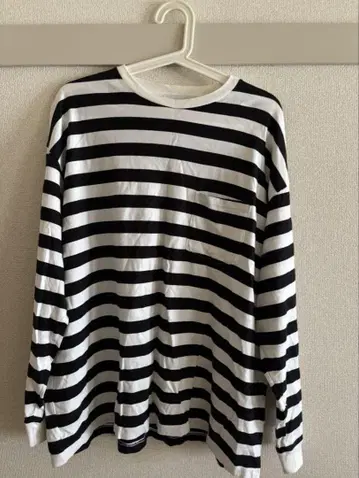 그라프페이퍼 보더 롱 T 1SIZE