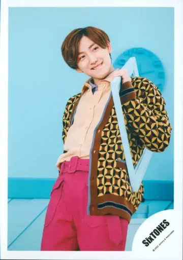 SixTONES 공명/FASHION 교모토 타이가 공식 사진 *1장