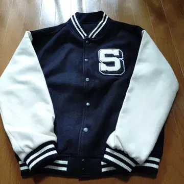 박형식 JACKET SIKcret ver BLACK 바시티 자켓