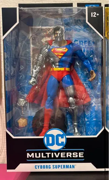 사이보그 슈퍼맨 DC 멀티버스 맥팔렌 토이즈 레드 버전